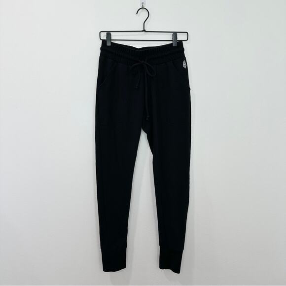 Free People Sunny Skinny Sweatpants In Black size XS - Picture 2 of 8